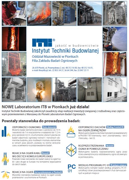 ITB laboratorium Pionki