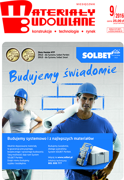 Materiały Budowlane 9/2016