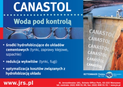 CANASTOL woda pod kontrolą