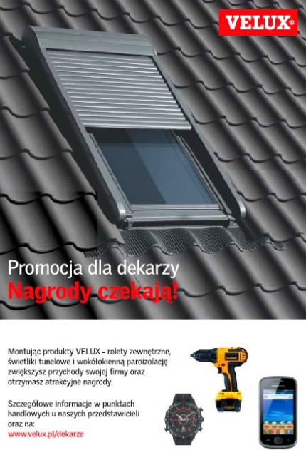 VELUX - promocja dla dekarzy (reklama)